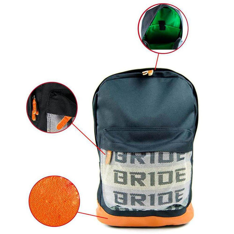 BRIDE Racing Backpack - Purple Harness Straps
