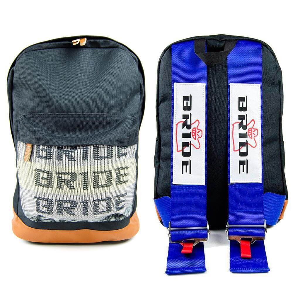 BRIDE Racing Backpack - Blue Harness Straps