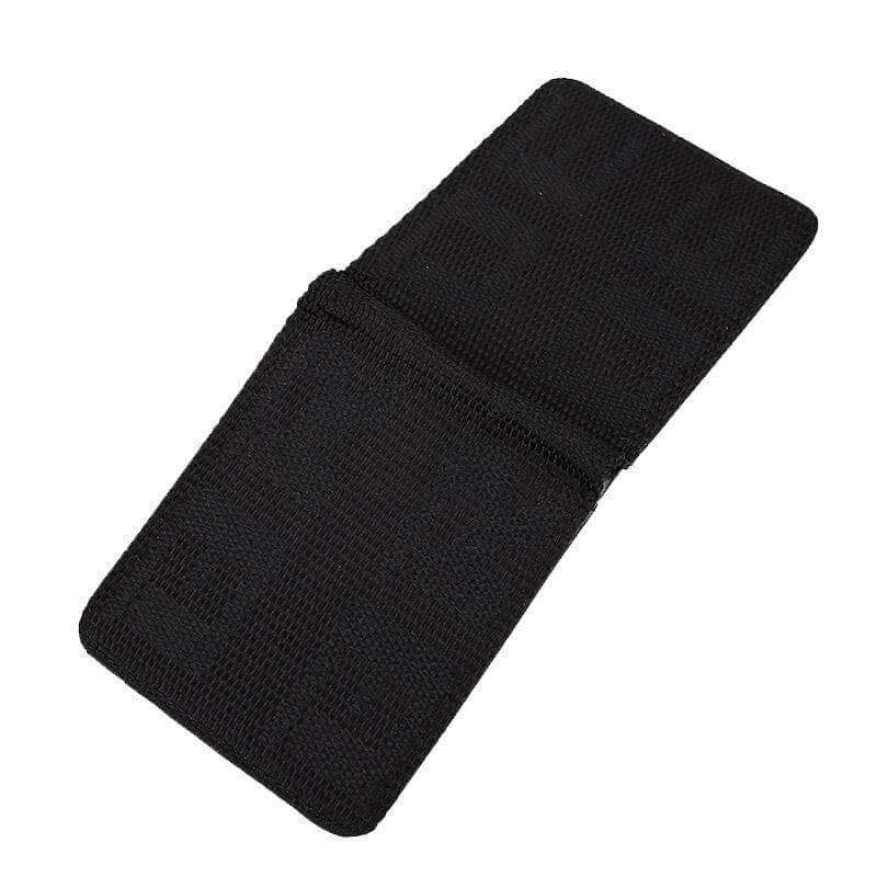 racing BRIDE wallet in black, car wallet, jdm wallet, racing seat material wallet