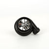 Stylish black Car Air Freshener on a white background, perfect for freshening up your car's interior all year round."