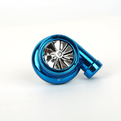 Stylish blue Car Air Freshener on a white background, perfect for freshening up your car's interior all year round."