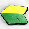 yellow - green jdm pillow, jdm cushion, car seat pillow