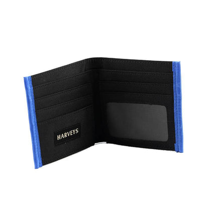 FD racing car wallet made of blue seatbelt webbing fabric, jdm wallet