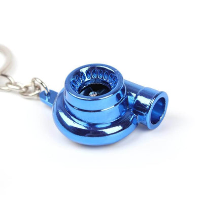 blue turbo keychain, jdm keyring, car keychains, car guy gifts