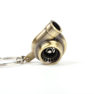 bronze turbo keychain,  jdm keyring, car keychains, car guy gifts